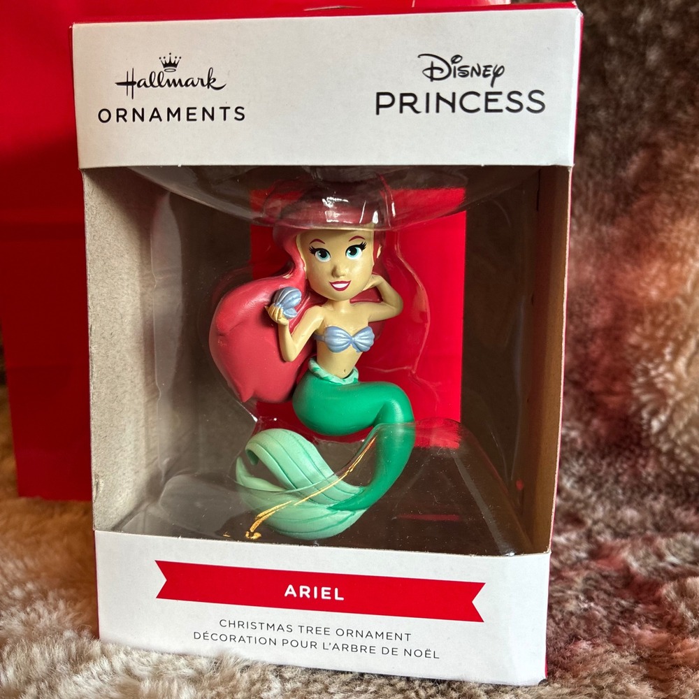 Hallmark Disney Princess Ariel Ornament Little Mermaid Christmas Gift Decor